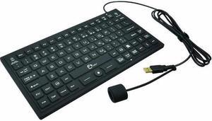 WASHABLE KEYBOARD WITH POINTING - JK-US0911-S1