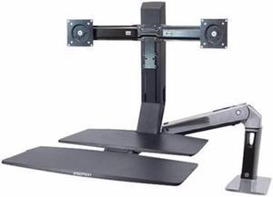 Ergotron Workfit-a Dual with Worksurface+ - Stand - 24-316-026