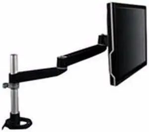 3m Dual-swivel Monitor Arm - Mounting Kit ( Desk Mount, Dual Articulating Arm ) For Monitor - Black - MA140MB