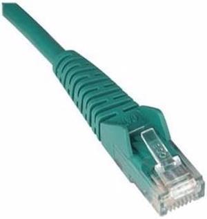 Tripp Lite Cat5e Cat5 Snagless Molded Patch Cable Rj45 M/M - Patch Cable - 10 Ft - Green - N001-010-GN