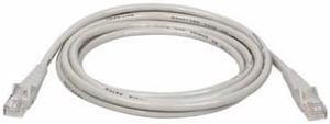 Tripp Lite Cat5e Cat5 Snagless Molded Patch Cable Rj45 M/M - Patch Cable - 10 Ft - Gray - N001-010-GY