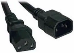 Tripp Lite P004-005-13a - Power Cable (100-250 Vac) - Iec 320 En 60320 C13 - Iec 320 En 60320 C14 - 0.6 In - Black - P004-005-13A