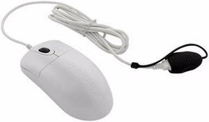 Seal Shield Silver Storm Medical Grade - Mouse - Optical - 2 Buttons - Wired - Usb - White - STWM042