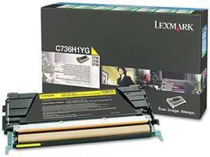 Lexmark C736h1yg Toner - LEXC736H1YG