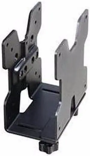 THIN CLIENT CPU HOLDER, BLACK TEXTURED - 80-107-200