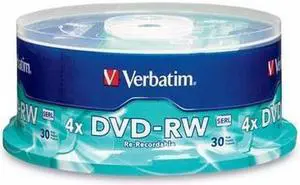 Dvd-rw 30 Pk Spindle - 95179