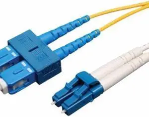 TRIPP LITE 5M DUPLEX SINGLEMODE 8.3/125 FIBER OPTIC PATCH CABLE LC/SC 16' 16FT 5 METER - PATCH CABLE - 16.4 FT - YELLOW