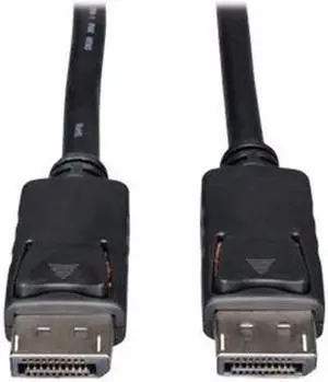 Tripp Lite 20Ft Displayport Cable With Latches Video / Audio Dp 4K X 2K M/M 20' - Displayport Cable - 20 Ft - P580-020