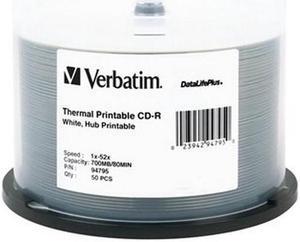 VERBATIM DATALIFEPLUS - CD-R X 50 - 700 MB - STORAGE MEDIA-94795