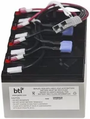 BTI REPLACEMENT BATTERY #25 FOR APC - UPS BATTERY - LEAD ACID-RBC25-SLA25-BTI