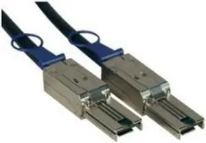 Lenovo 00MJ180 Sas External Cable - 36 Pin 4X Shielded Mini Multilane (M) To 36 Pin 4X Shielded Mini Multilane (M) - 10 Ft - For Storwize V3700, V5000, Storwize V3700