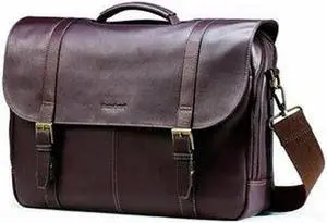 Samsonite Llc 15.6 Colombian Tan Leather Flapover Case - 45798-1139