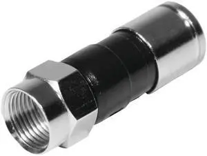 Steren(R) PPC-EX6XL F-Compression RG6 Quad Connectors, 50 pk