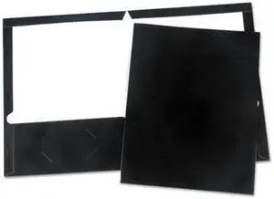 Universal Laminated Two-Pocket Folder - UNV56416