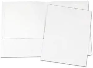 Universal Laminated Two-Pocket Folder - UNV56417