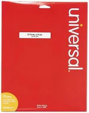 Universal Self-Adhesive Permanent File Folder Labels - UNV80111
