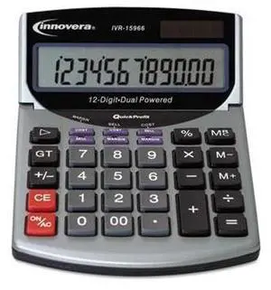 Innovera 15968 Minidesk Calculator - IVR15968