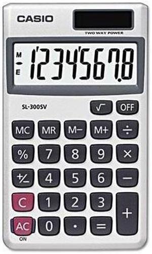 Casio SL-300SV Handheld Calculator - CSOSL300SV