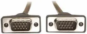 Tripp Lite Low Profile Vga Rgb Coax Monitor Cable High Res Hd15 M/M 15Ft