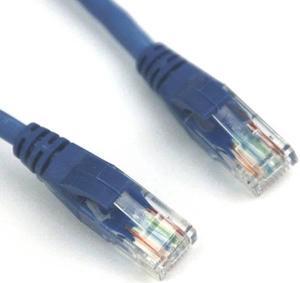 VCOM NP611-5-BLUE 5ft Cat6 UTP Molded Patch Cable (Blue)