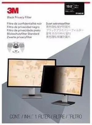 3M PRIVACY FILTER PF19.0 - DISPLAY PRIVACY FILTER - 19"