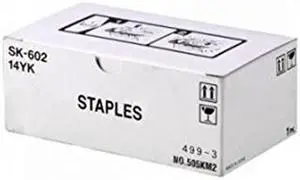 Konica/minolta-strategic Konica Minolta 14yk Sk-602 Staple Cartridge Box Of 3 - 5,000 Staples Per Konica/minolta-strategic Konica Minolta 14yk Sk-602 Staple Cartridge Box Of 3 - 5,000 Staples Per