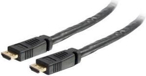 C2G 42532 Standard Speed HDMI Cable with Gripping Connectors, CL2P-Plenum Rated, TAA Compliant (50 Feet, 15.24 Meters)