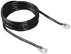CAT5e PATCH CABLE RJ45M/RJ45M/10 BLACK - A3L781-10-BLK