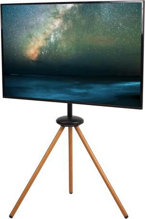 vivo Stand-tv65a Artistic Easel 45 to 65 Screen Studio TV Tripod Adjustable Floor Stand