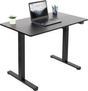 VIVO Black Electric 40" x 24" Sit Stand Desk, Ergonomic Height Adjustable Workstation for Home and Office (DESK-EP40TB)