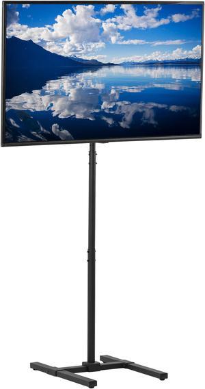 VIVO Black Extra Tall TV Floor Stand for 13" to 50" Screens up to 44 lbs, Height Adjustable Mount (STAND-TV17)