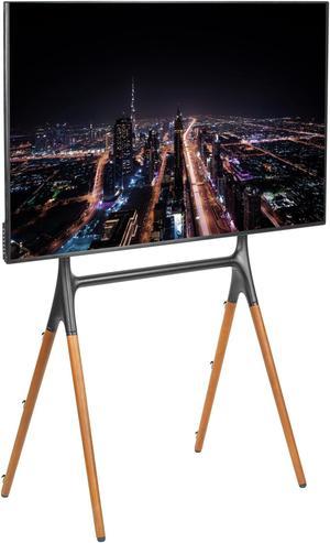 VIVO Artistic Easel 49" to 70" LED LCD Screen Studio TV Display Stand | Adjustable TV Mount with 4 Legs (STAND-TV70A)