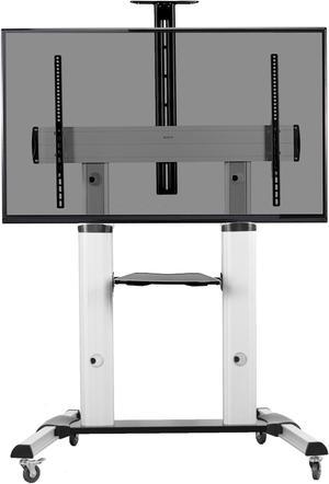 VIVO Ultra Heavy Duty Mobile Stand TV Cart Mount Fits 32 to 100 Flat Screens STANDTV22S