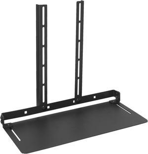 VIVO Over/Under VESA Monitor Shelf, Holds Speakers, Streaming Devices, Routers, and More (MOUNT-SF01M)