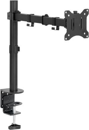 VIVO Single LCD 13" to 32" Monitor Desk Mount Stand, Fully Adjustable, Tilt, Rotation | For 1 Screen (STAND-V100B)