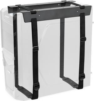 VIVO Black Under-Desk PC Adjustable Strap Mount | Computer Case Holder