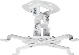 VIVO Universal Adjustable Ceiling Projector Mount with Extending Arms, Fits Standard and Mini Projectors, MOUNT-VP01W