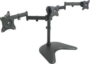 VIVO Triple Monitor Mount Fully Adjustable Desk Free Stand for 3 LCD Screens up to 24" (STAND-V003P)