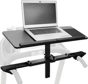 VIVO Height Adjustable Laptop Desk for Treadmills, Wooden Notebook Tray
