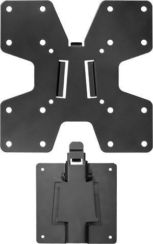 VIVO Black High Capacity Adapter VESA Mount Kit for Large Monitor Screen, 75x75 & 100x100 Mounting Bracket, STAND-VAD2H