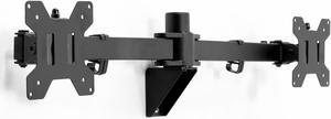 VIVO Steel Telescoping Flush Wall Mount for Dual Ultra Wide Monitors, Fits 27 to 38 Screens (MOUNT-TS38B)