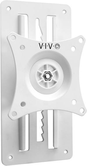 VIVO White Height Adjustable 17" to 32" VESA Monitor Wall Mount Bracket for 1 Screen (MOUNT-VW01AW)