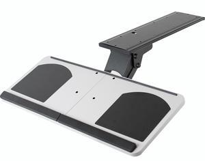 VIVO Adjustable Computer Keyboard & Mouse Platform Tray Under Table Desk Mount (MOUNT-KB01)