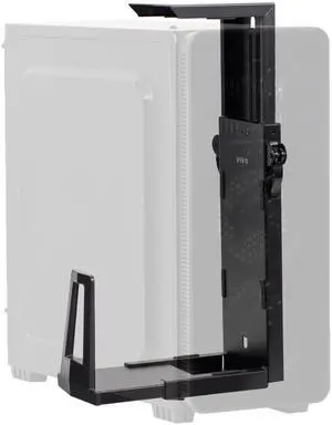 VIVO Adjustable Under Desk Gaming PC Mount, Medium-Large Computer Case CPU Holder, MOUNT-PC06E