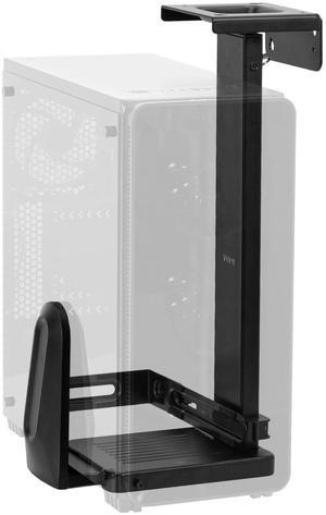 VIVO Large Steel Adjustable Under Desk and Wall PC Mount, Heavy Duty Computer Case CPU Holder, MOUNT-PC06L