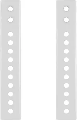 VIVO White Vertical VESA Extender Kit for TVs w/ Low VESA, Hardware Included
