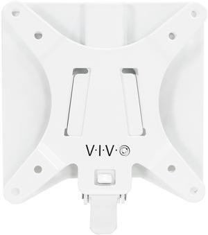 VIVO White Adapter VESA Bracket Kit and Wall Mount for Monitor, Stand Attachment