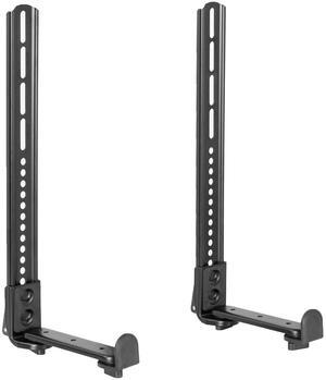 VIVO Steel Soundbar Speaker Mount Bracket, Adjustable Holder, Above or Below Wall Mounted TV (MOUNT-SPSB5)
