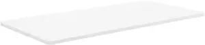 VIVO White 60 x 30 inch Universal Table Top for Sit to Stand Desk Frames