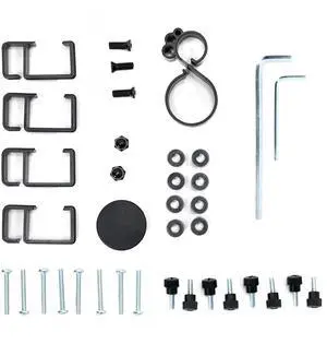 VIVO Hardware Pack for Monitor Stand, Screen Mounting, Cable Management